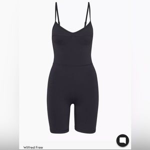 Aritzia Wilfred Free Wherever Romper Black